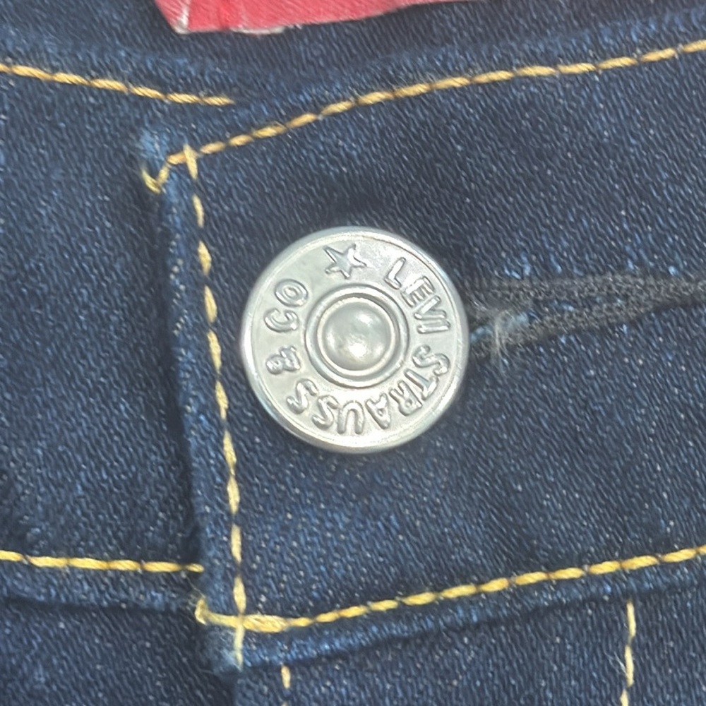 Levi’s Type 1 Jeans Dark Blue Denim Mini Skirt. Size M. - Picture 4 of 8
